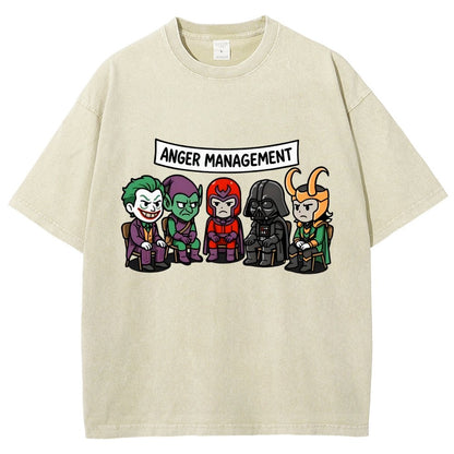 Anger Management Vintage Distressed T-shirt