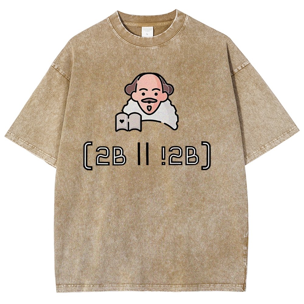 To Be Or Not To Be That Is The Question Essential Vintage Distressed T-shirt