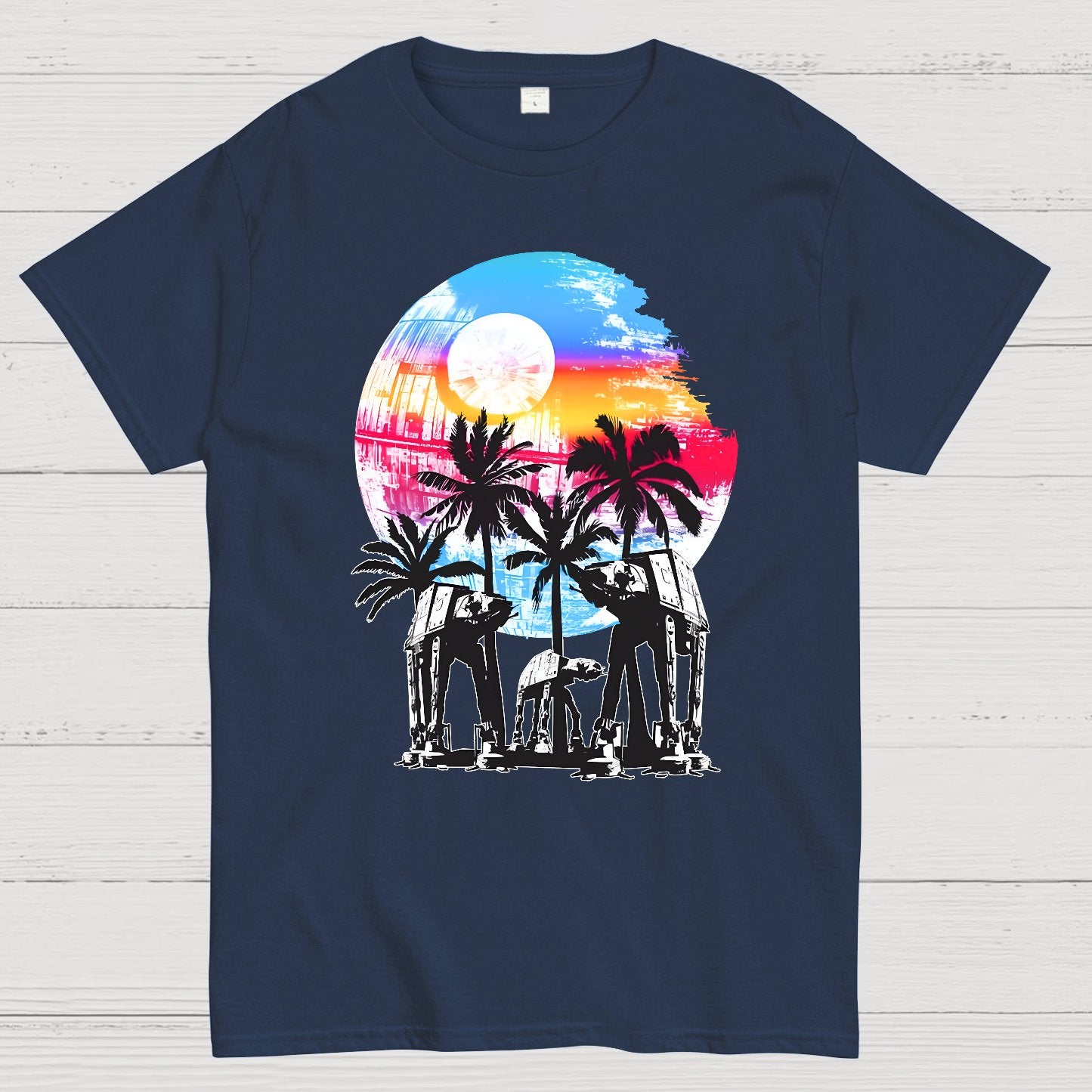 Robot Summer Assault Geek T-Shirt