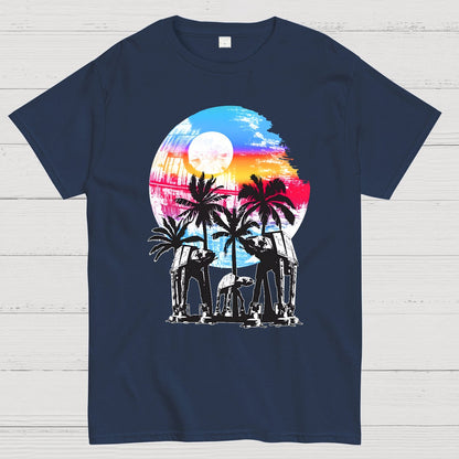 Robot Summer Assault Geek T-Shirt