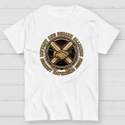 Mutant and Human Alliance Geek T-Shirt