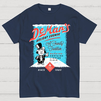 Charles DeMar's Eggnog with Lighter Fluid Geek T-Shirt