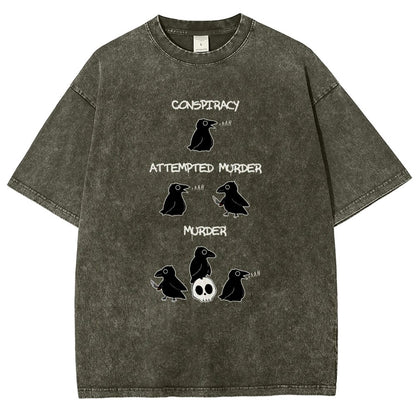 From Conspiracy To Murder Vintage Distressed T-shirt