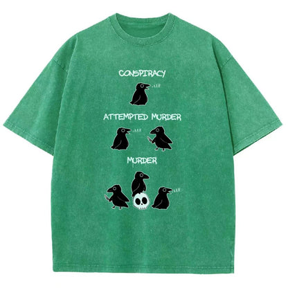From Conspiracy To Murder Vintage Distressed T-shirt