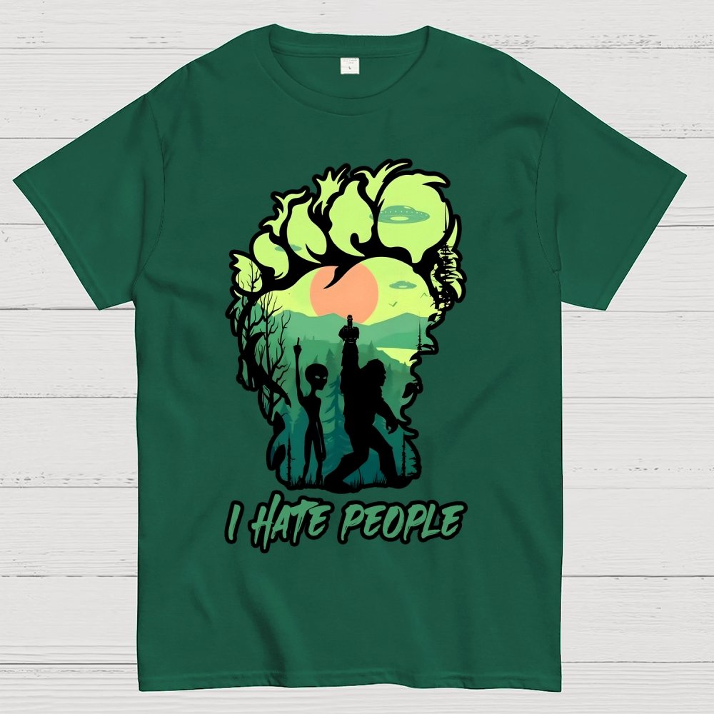 I Hate People Unisex Geek T-Shirt