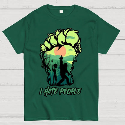 I Hate People Unisex Geek T-Shirt