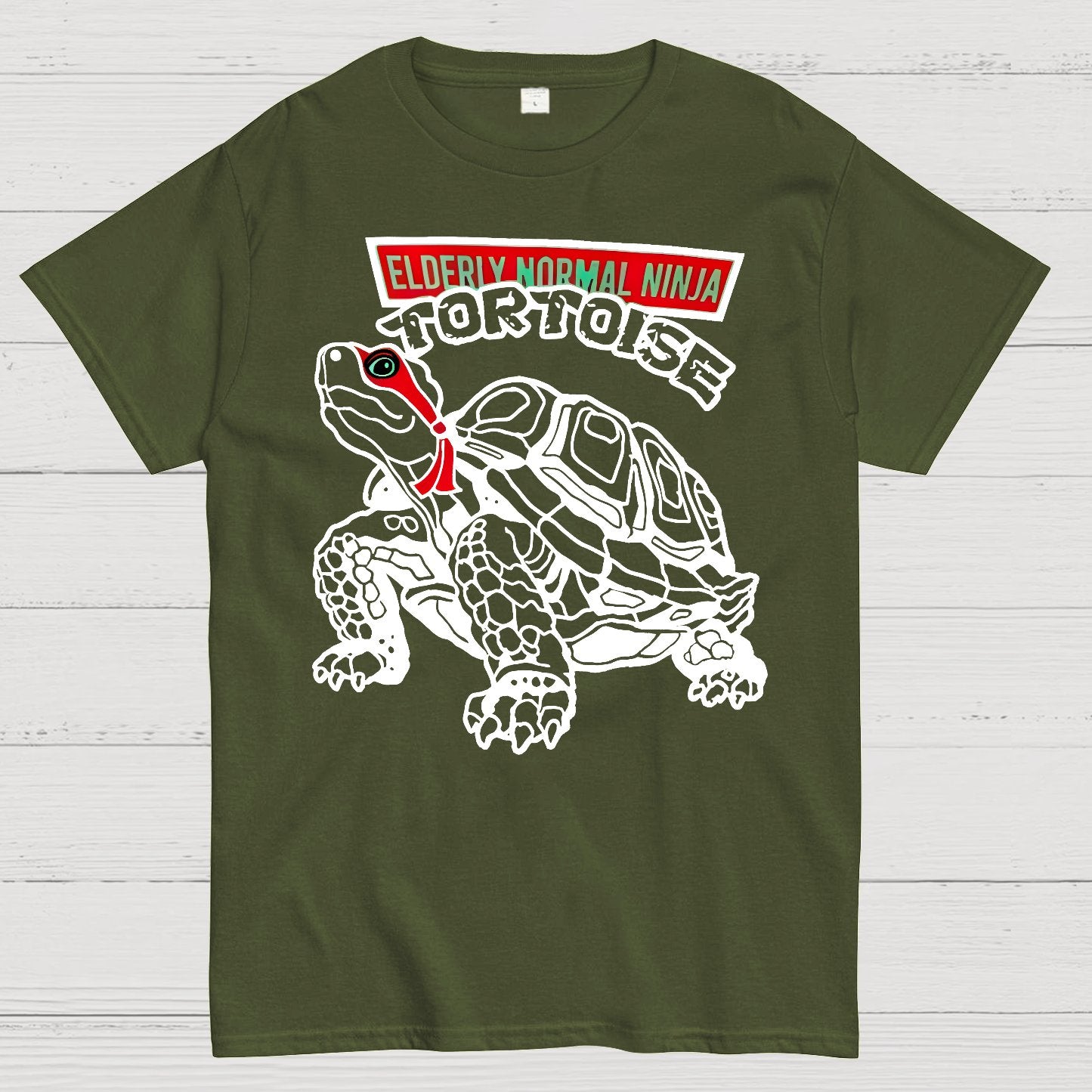 Elderly Normal Ninja Geek T-Shirt