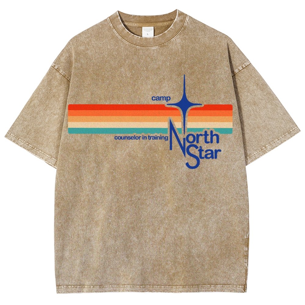Camp North Star Vintage Distressed T-shirt