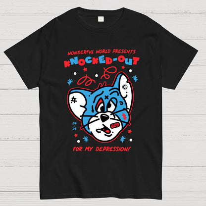 knocked-out. Sarcasm Geek T-Shirt