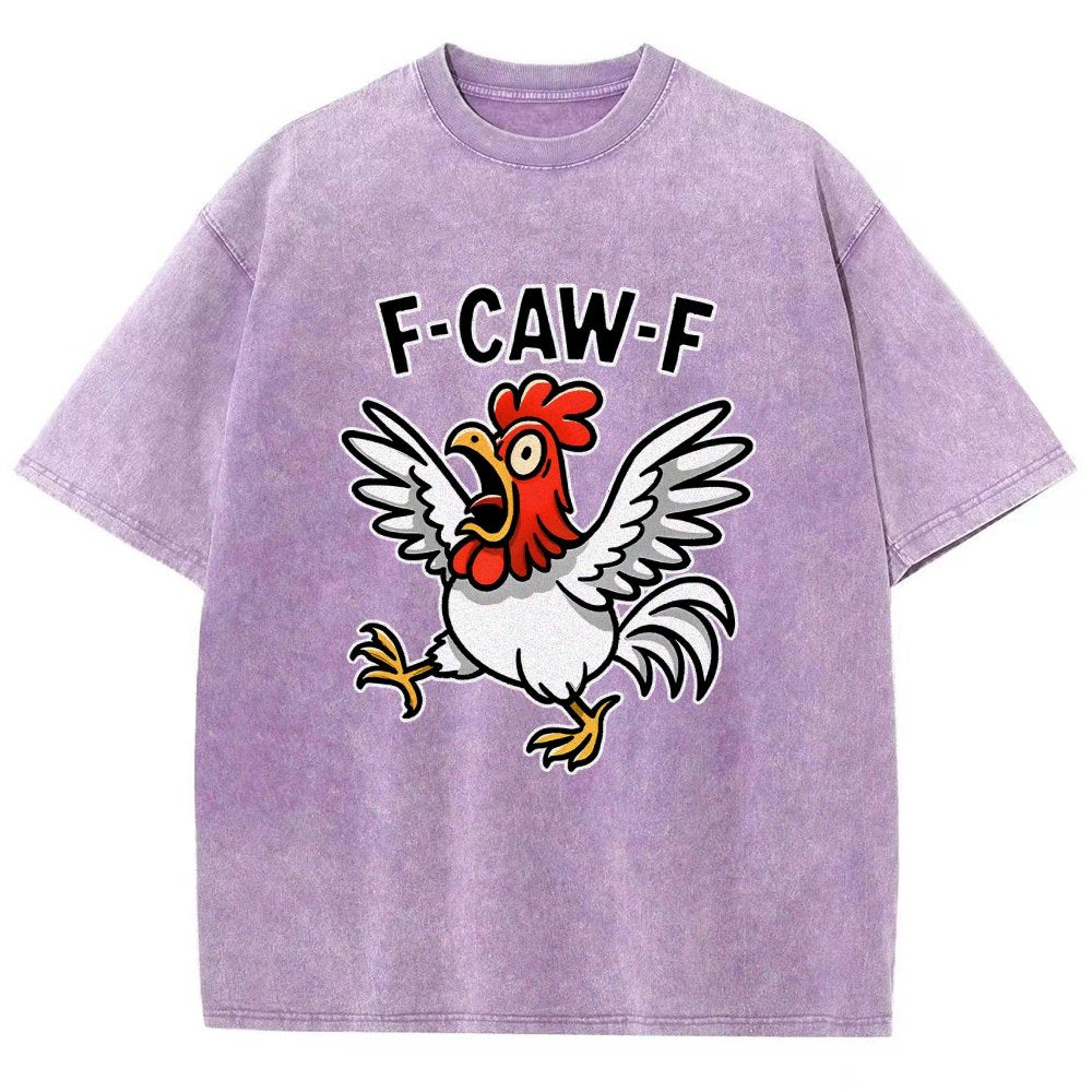 F-Caw-F Vintage Distressed T-shirt