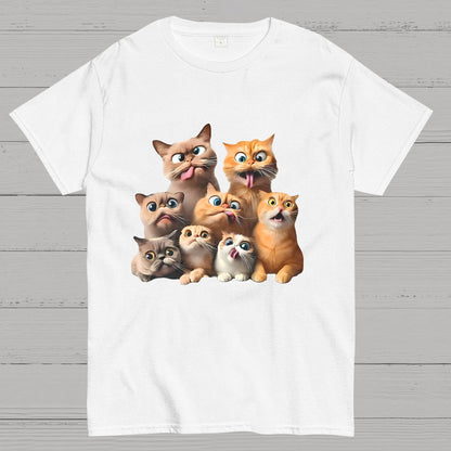 Funny Cat Nerdy T-Shirt