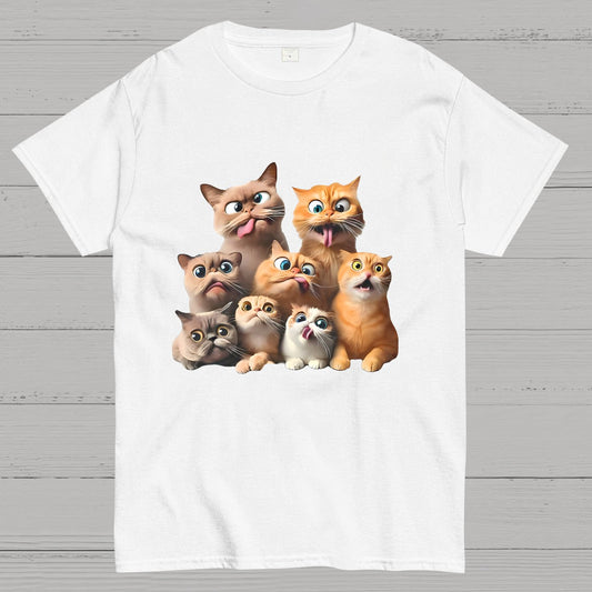 Funny Cat Nerdy T-Shirt