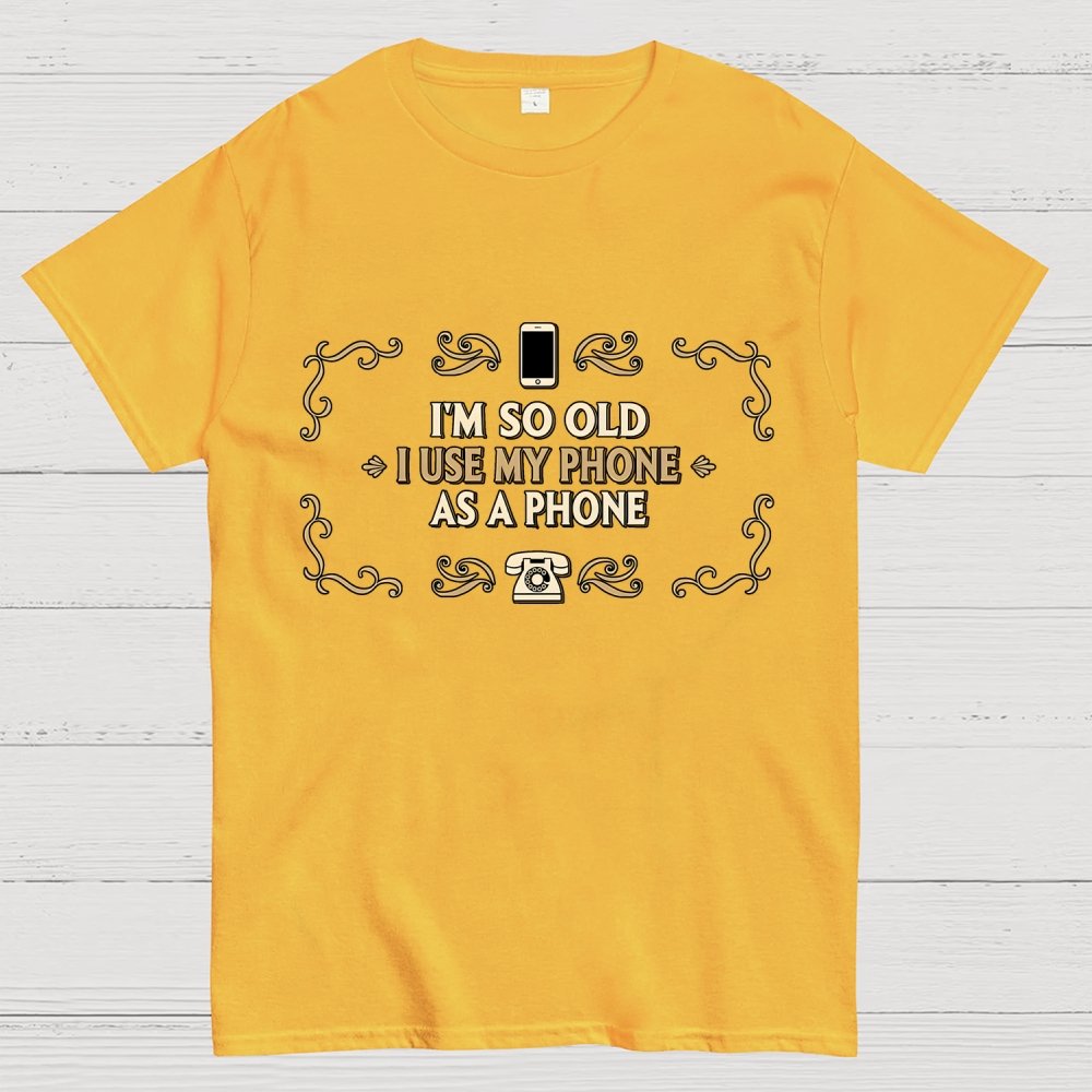 Old Phone Geek T-Shirt