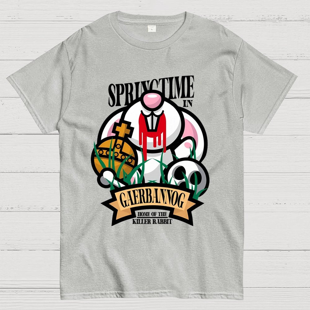 Spring Killer Rabbit Unisex Geek T-Shirt