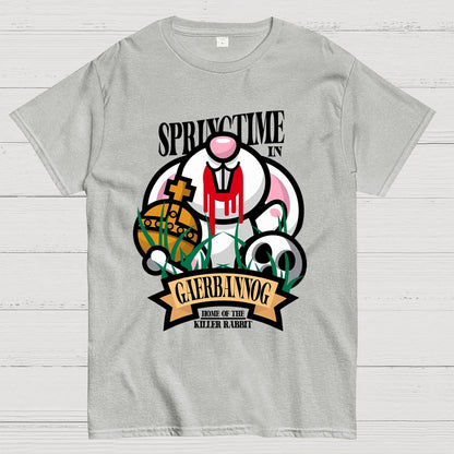 Spring Killer Rabbit Unisex Geek T-Shirt