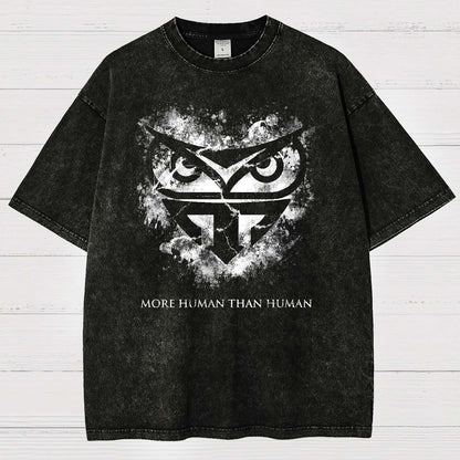 More Human Than Human Essential Vintage Distressed T-shirt