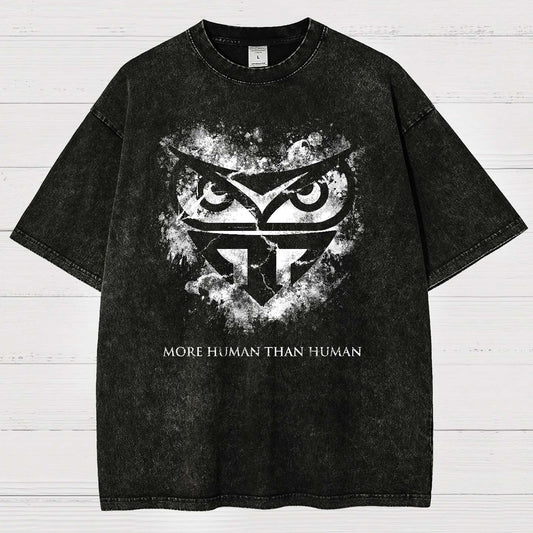 More Human Than Human Essential Vintage Distressed T-shirt