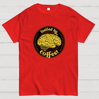 Fulled By Coffee Brain Geek T-Shirt