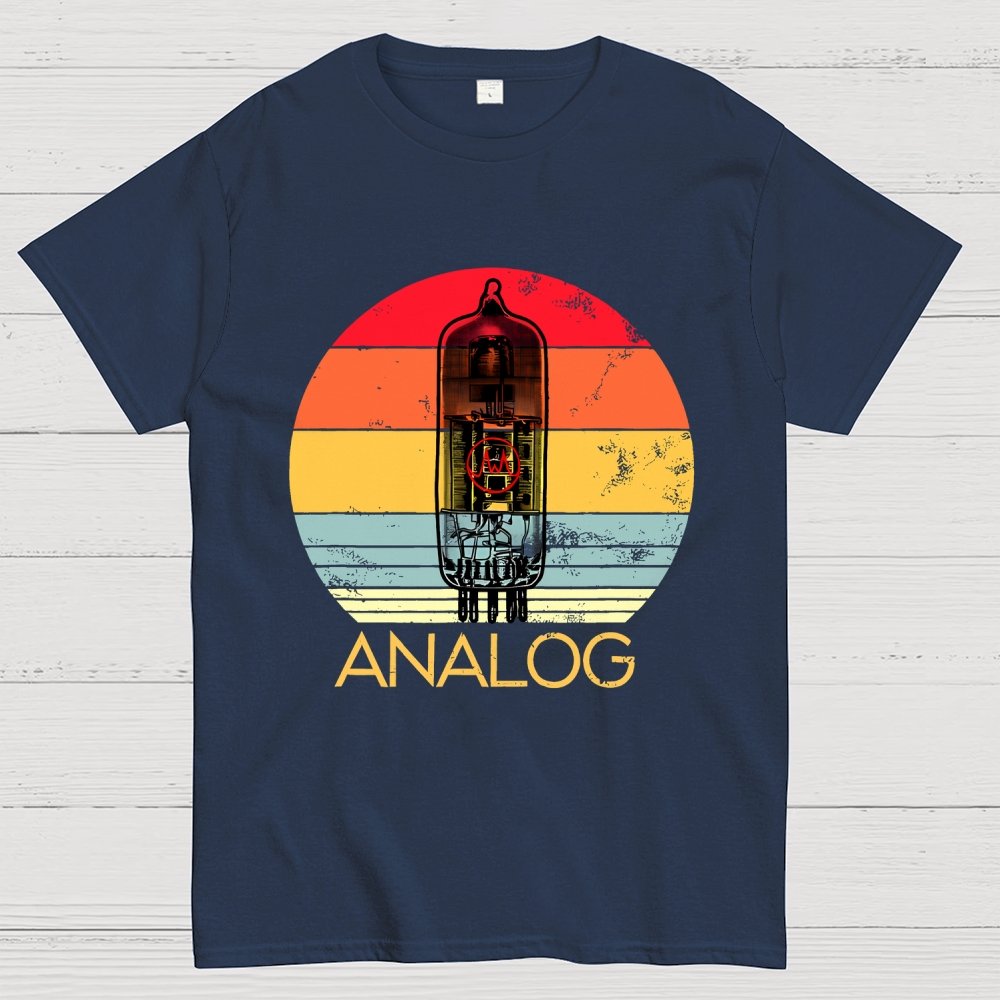 Vacuum Tube Analog Geek T-Shirt