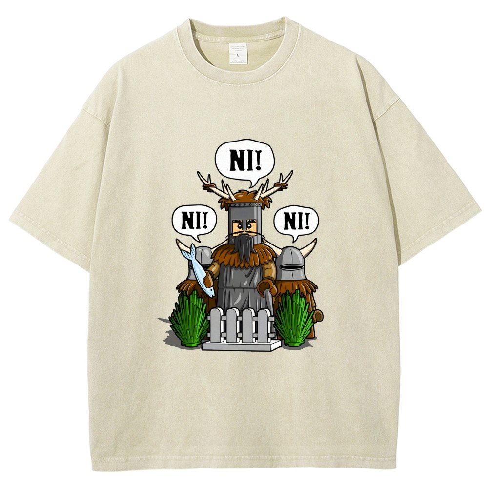 The Knights Of Adventure Vintage Distressed T-shirt