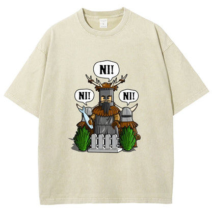The Knights Of Adventure Vintage Distressed T-shirt