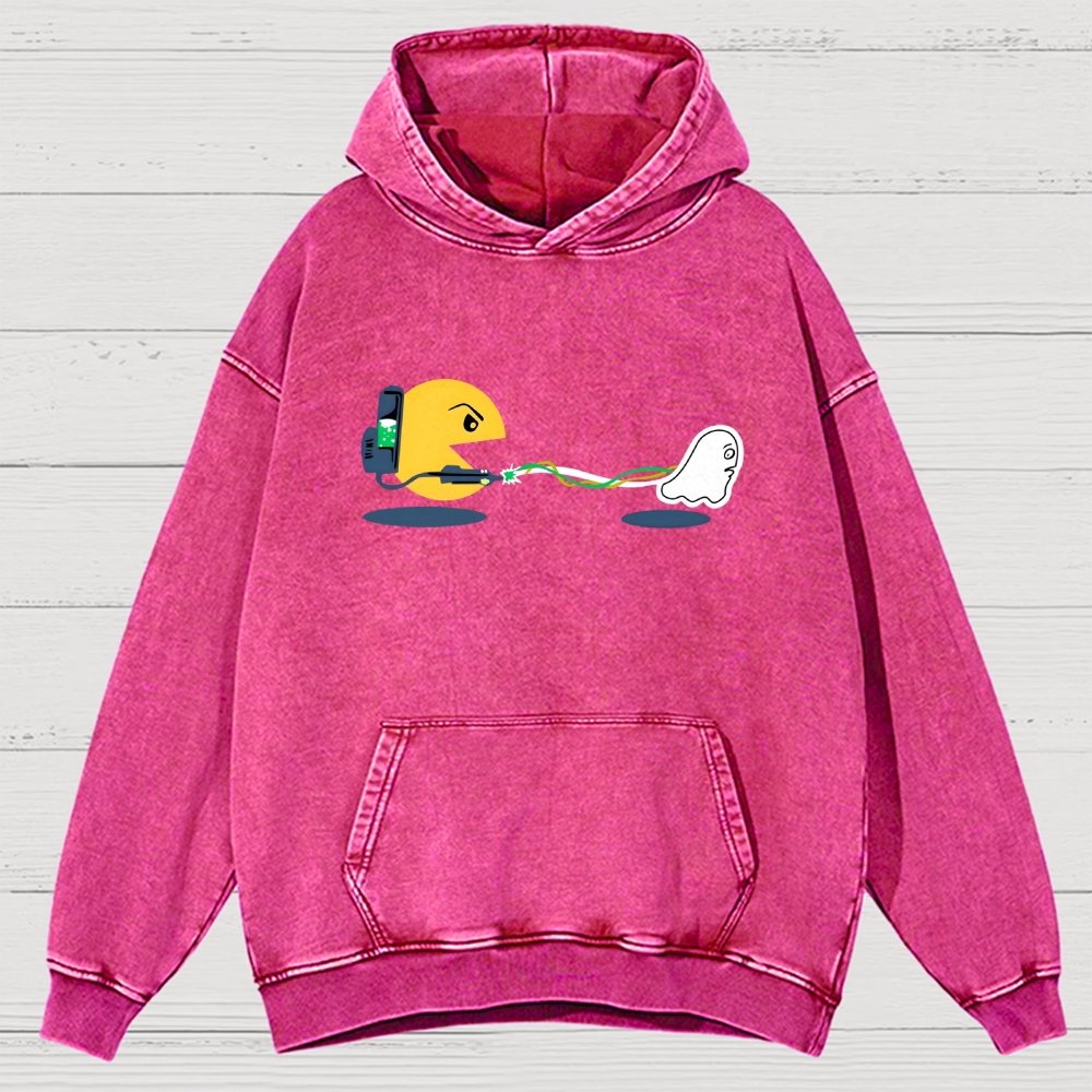 Ghost Catcher Vintage Distressed Hoodie