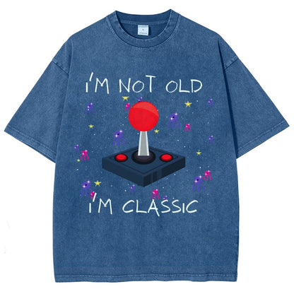 I'm Not Old I'm Classic Video Game Vintage Distressed T-shirt
