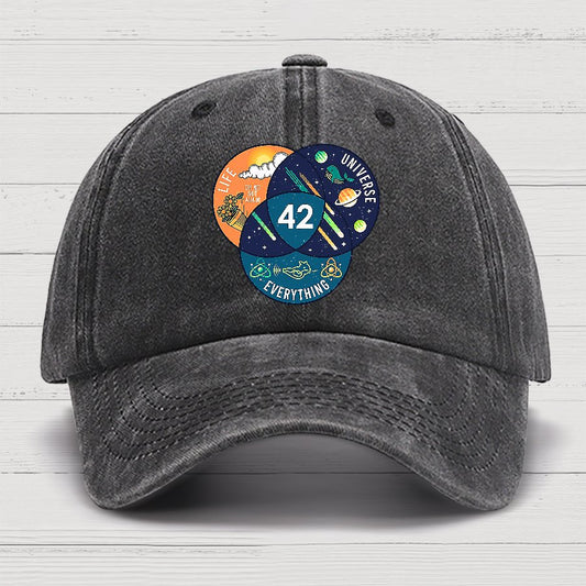 42 Answer to Life Universe and Everything Essential Cotton Hat