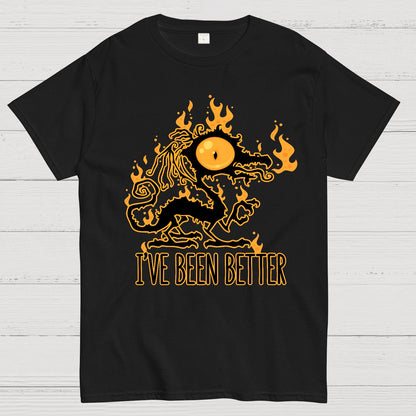 I've Been Better Scorched Crispy Dragon Geek T-Shirt