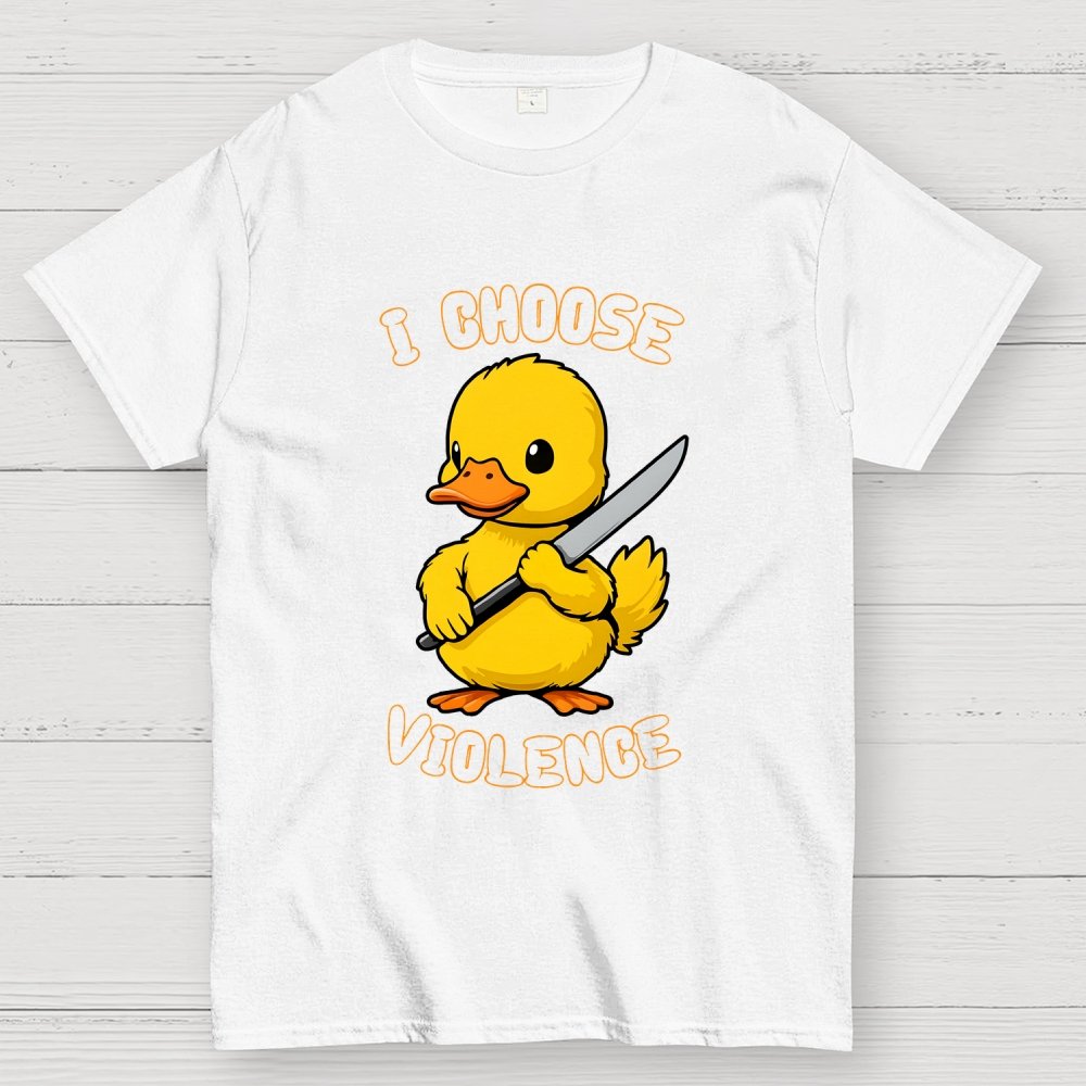 I Choose Violence Unisex Geek T-Shirt