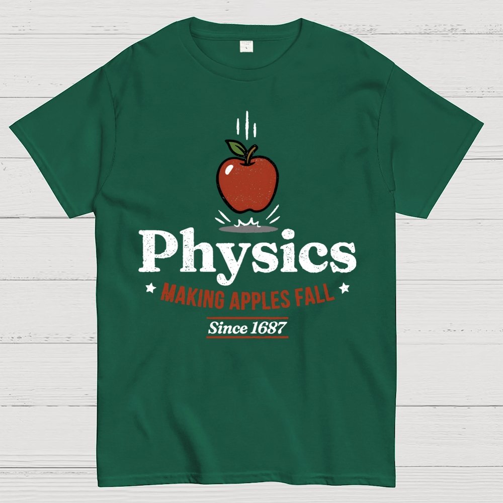Apple Meets Physics Geek T-Shirt