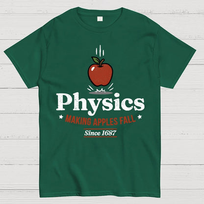 Apple Meets Physics Geek T-Shirt