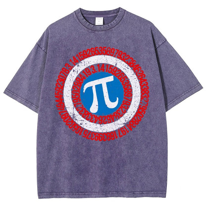 Happy Pi Day Nerd Vintage Distressed T-shirt
