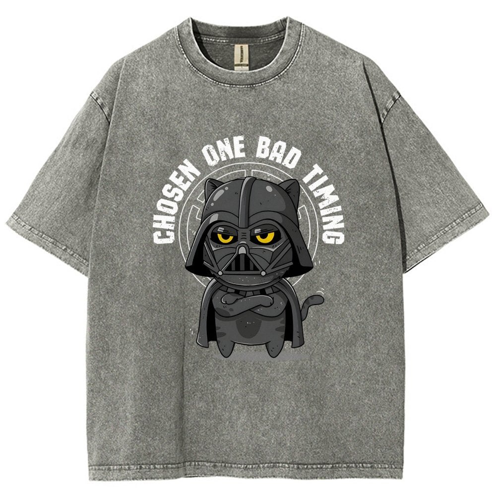 Chosen One Bad Timing Vintage Distressed T-shirt