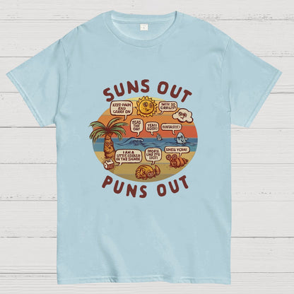 Suns out, Puns Out Nerdy T-Shirt
