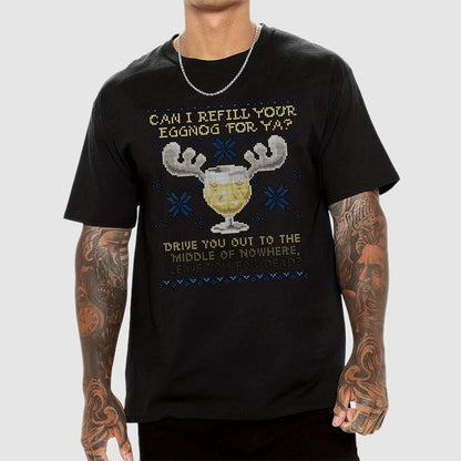 Wally World Eggnog Geek T-Shirt
