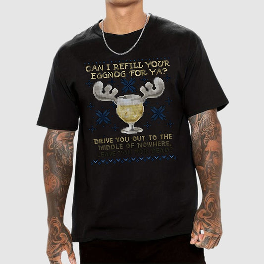 Wally World Eggnog Geek T-Shirt