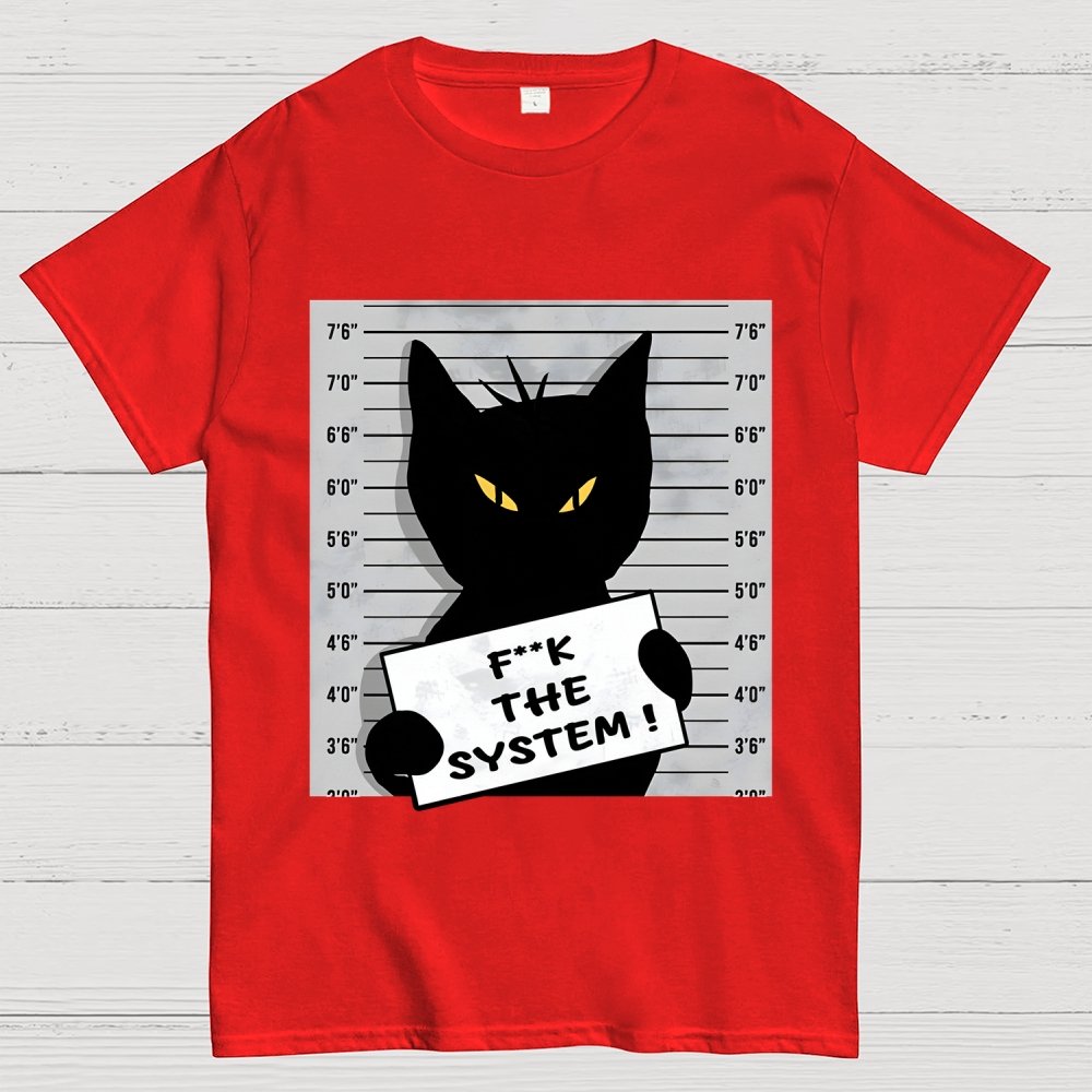 F**k the system Geek T-Shirt