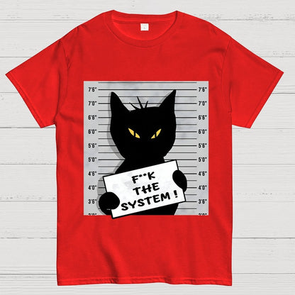 F**k the system Geek T-Shirt