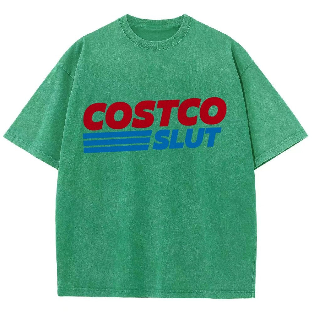 Costco Slut Vintage Distressed T-shirt