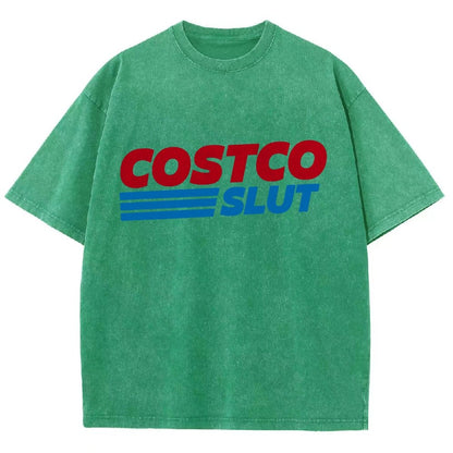 Costco Slut Vintage Distressed T-shirt