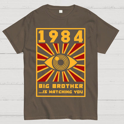 1984 Big Brother Is Watching You Geek T-Shirt