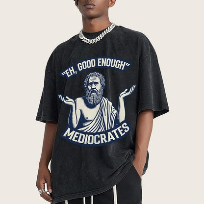 Eh Good Enough Vintage Distressed T-shirt