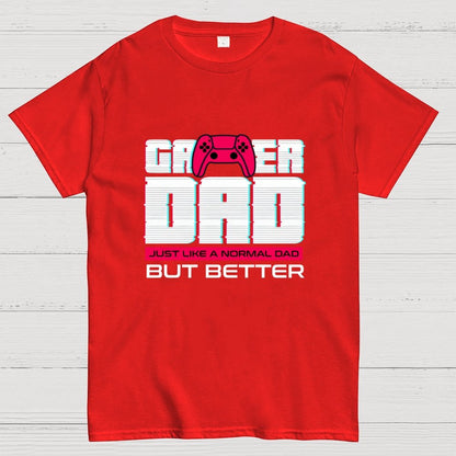 Gamer Dad for Fathers day Geek T-Shirt