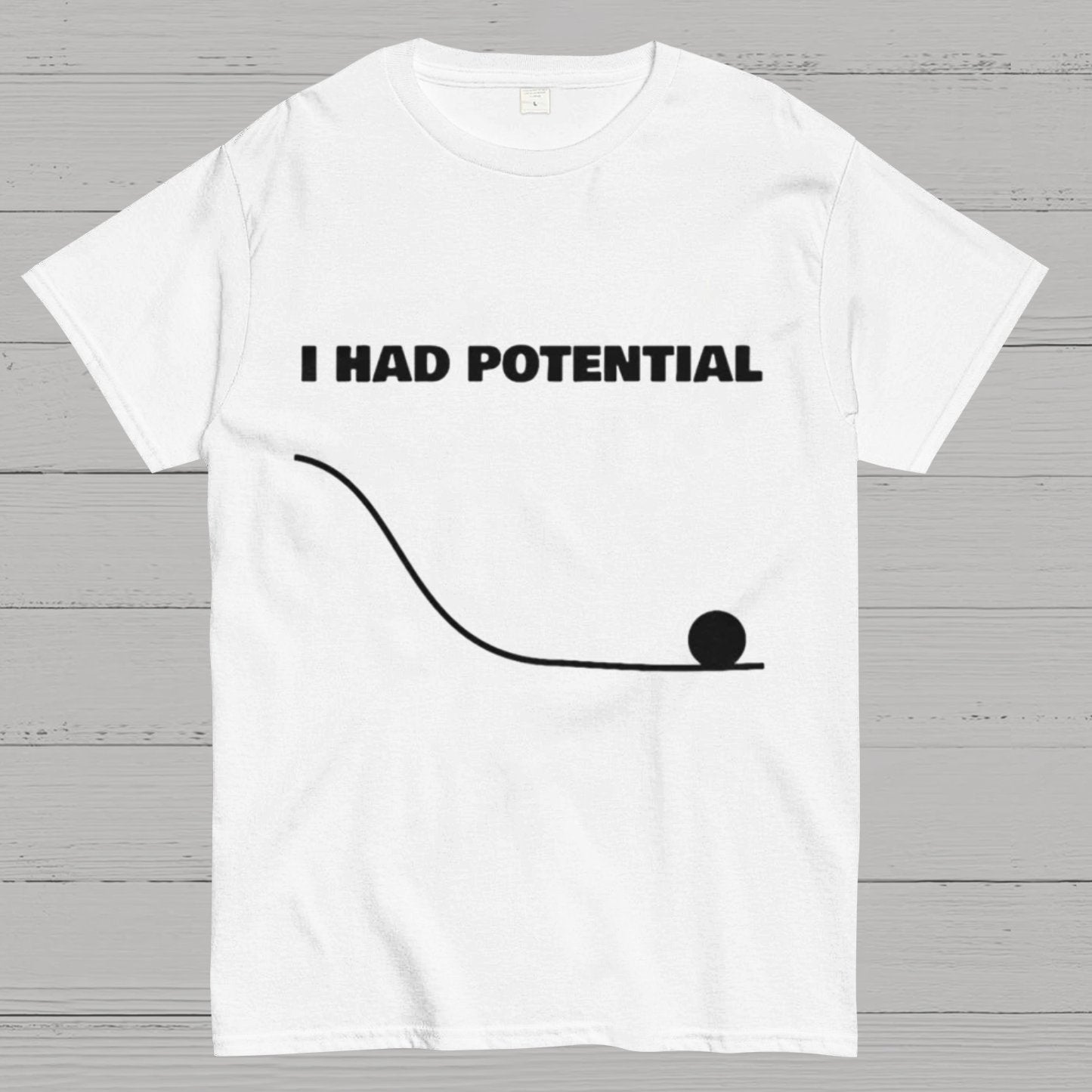 I Had Potential Geek Science T-Shirt