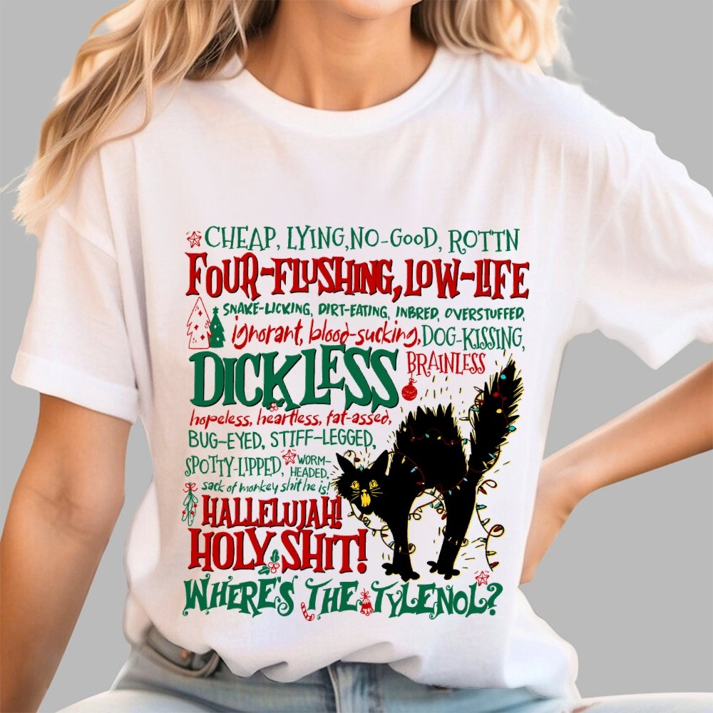 Hallelujah Holy Shit Where's The Tylenol Geek T-Shirt