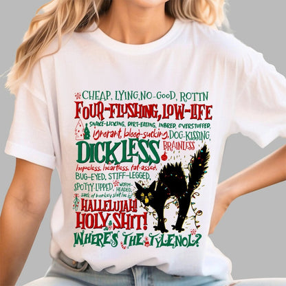 Hallelujah Holy Shit Where's The Tylenol Geek T-Shirt
