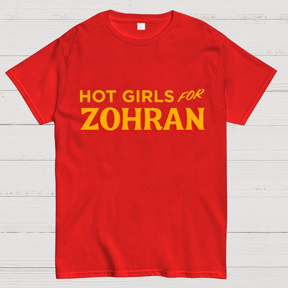 Hot Girls For Zohran Geek T-Shirt