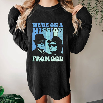 80s Chicago Blues Festival Washed Long Sleeve Tee