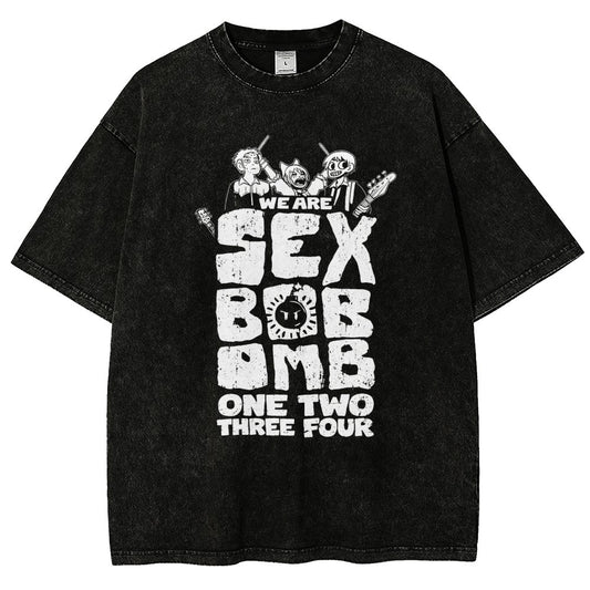 Cool Band Vintage Distressed T-shirt